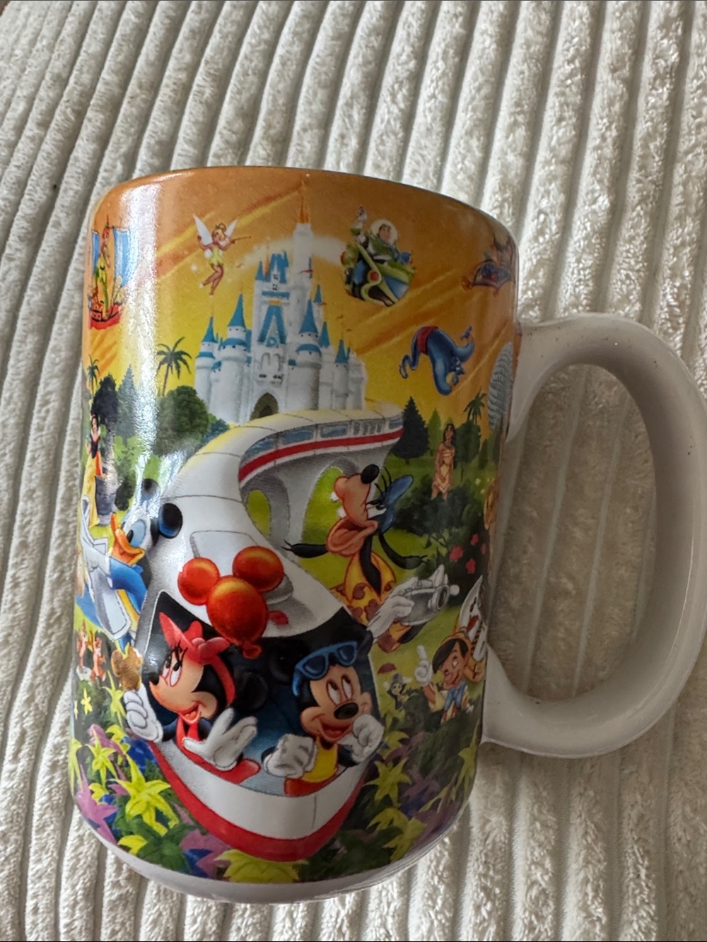 Walt Disney World park Grandpa 3D four parks Ceramic Coffee Mug